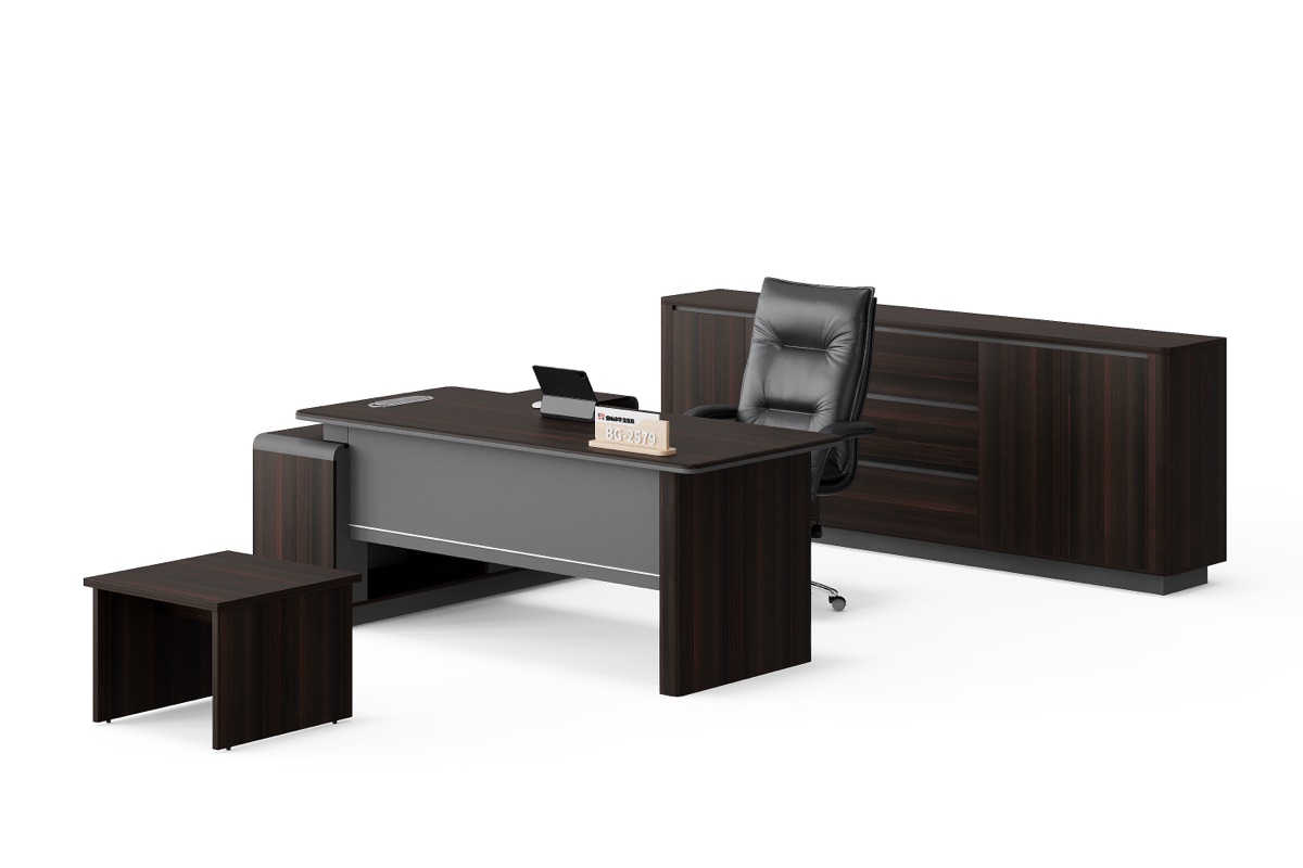 Meja Direktur Lurus Kabinet — detail fitur 3