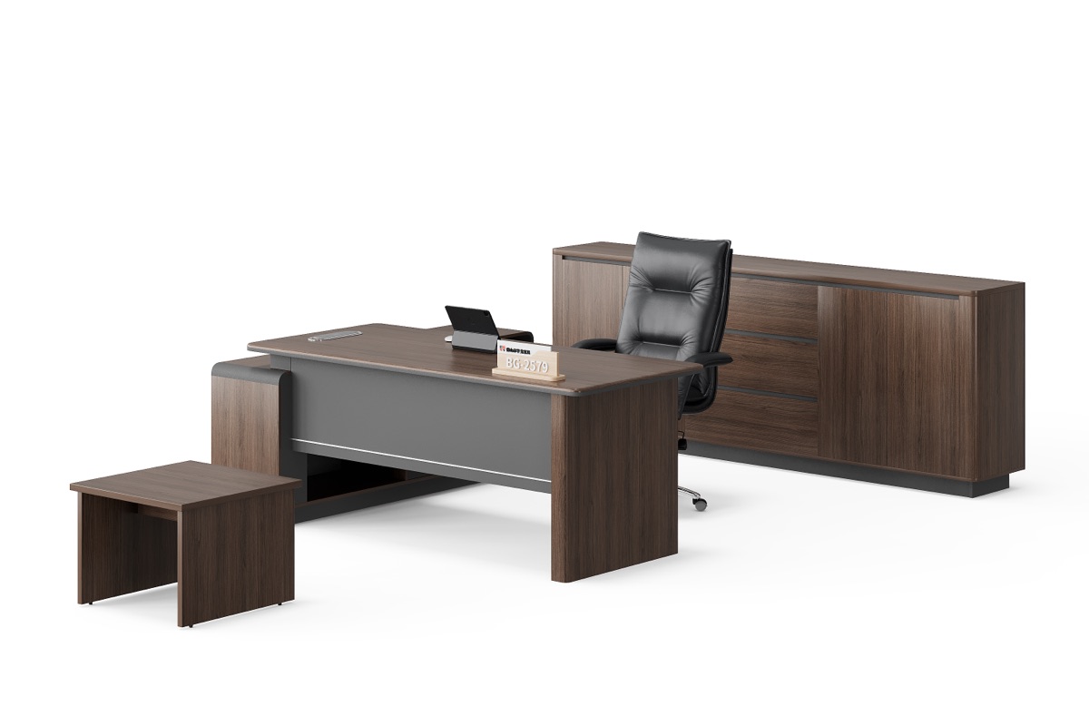 Meja Direktur Lurus Kabinet — detail fitur 6