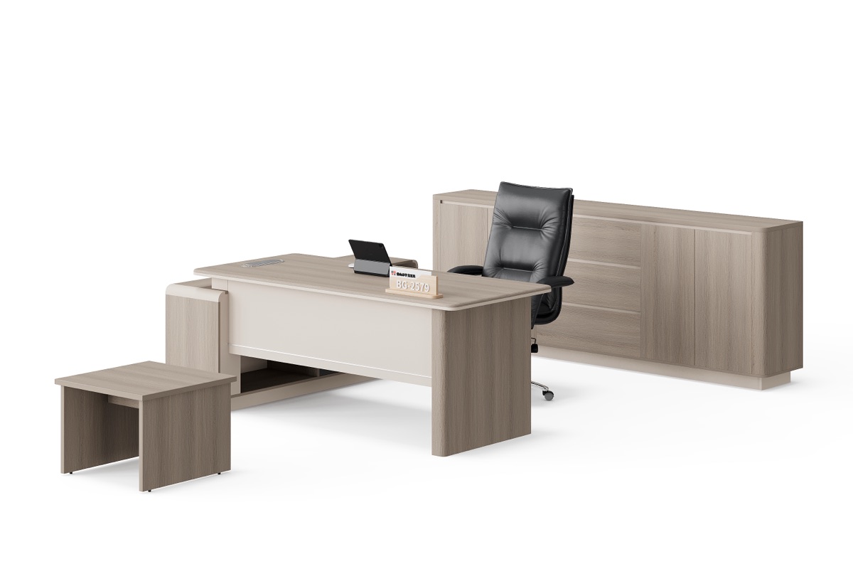 Meja Direktur Lurus Kabinet — detail fitur 7