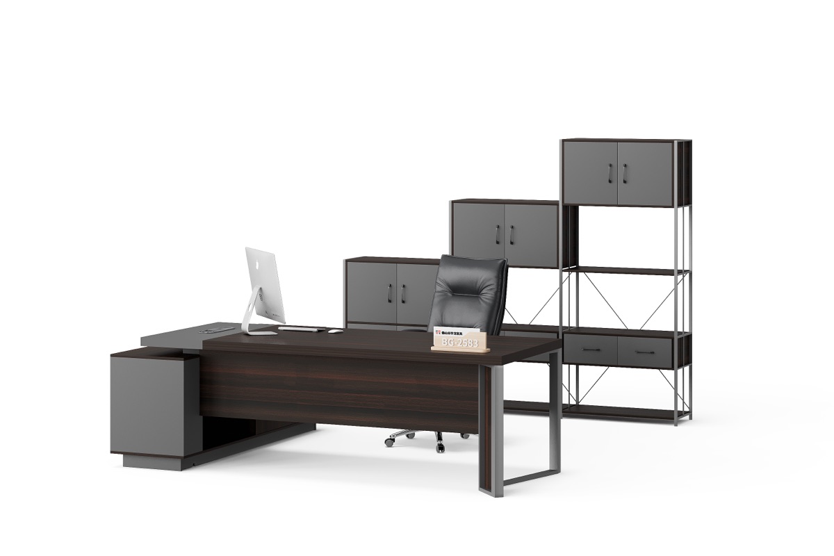 Meja Eksekutif L-Shape — detail fitur 5