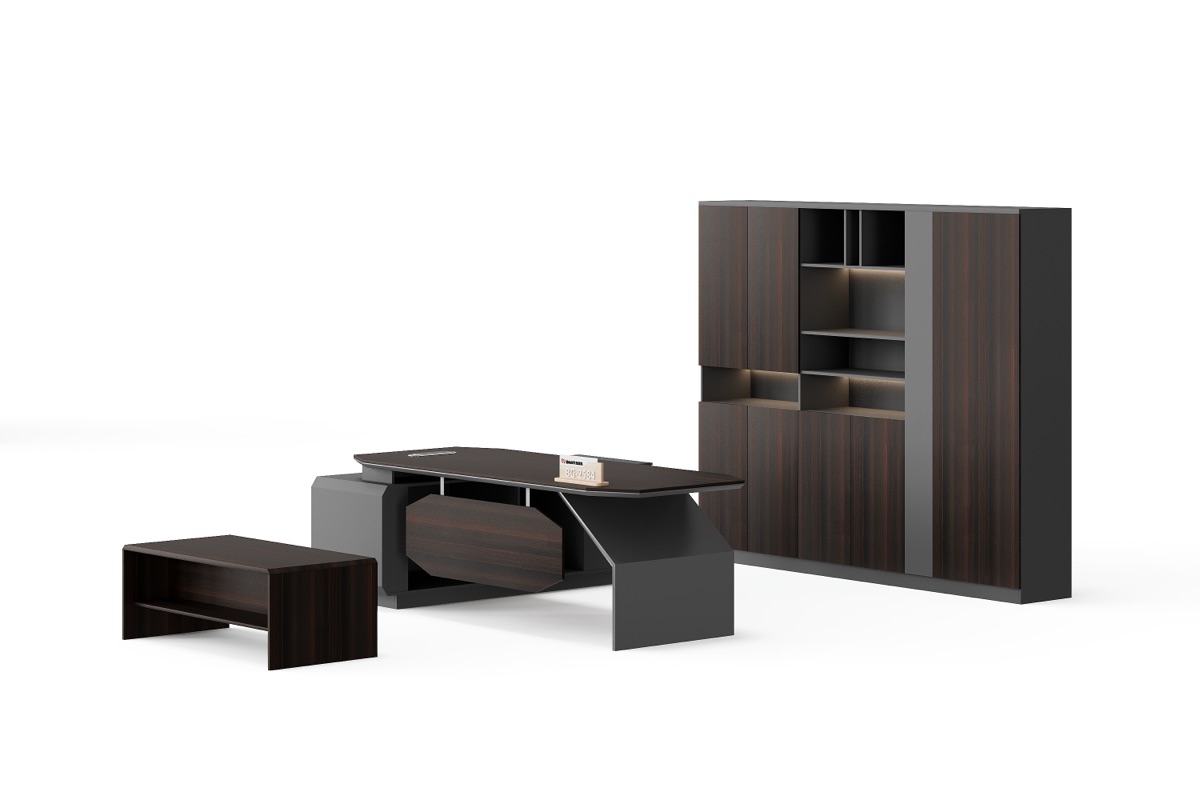 Meja Eksekutif L-Shape — BG-2584LA-B13