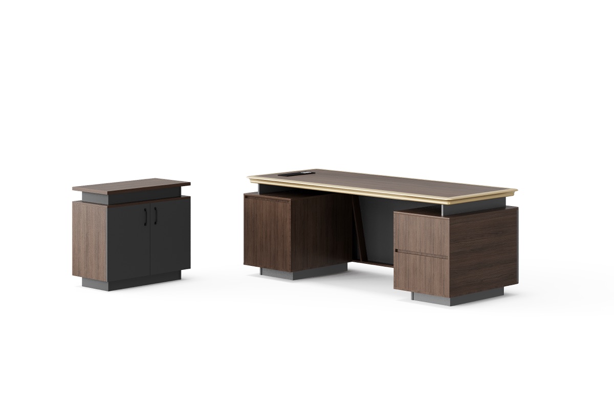 Set Meja Direktur Mewah 2400 — BG-2588 — Foshan China office furniture manufacturer