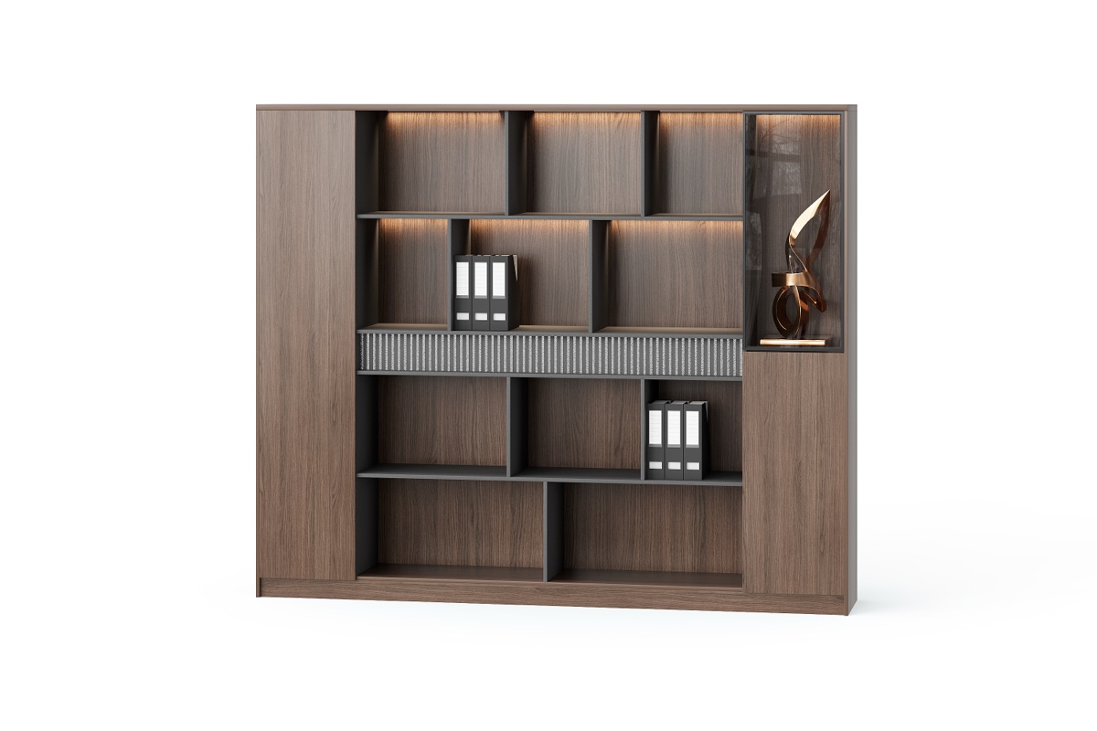 Kabinet Display Kantor Lampu LED — BG-2589B