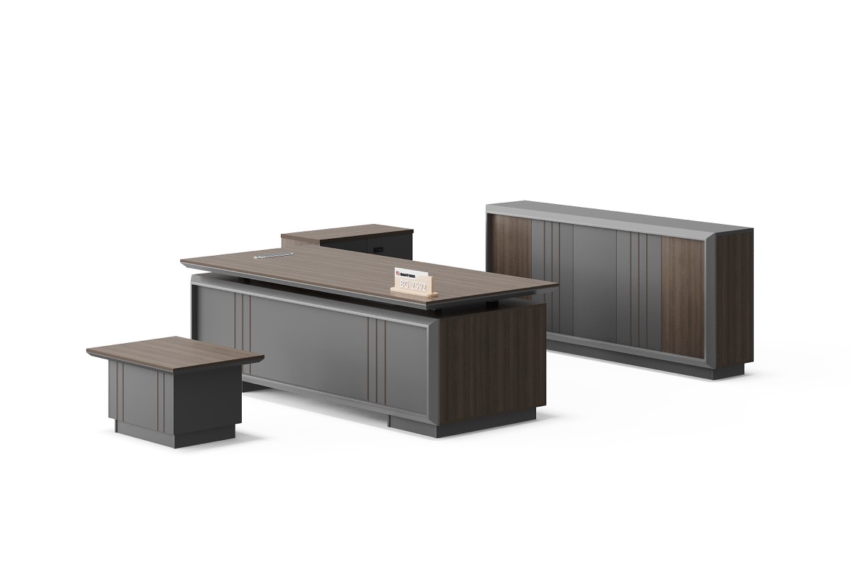 Meja Eksekutif Lurus 2200 — BG-2592A — Foshan China office furniture manufacturer