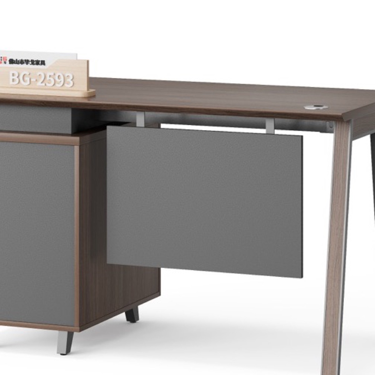 Meja Staf Kantor Minimalis — detail fitur 2