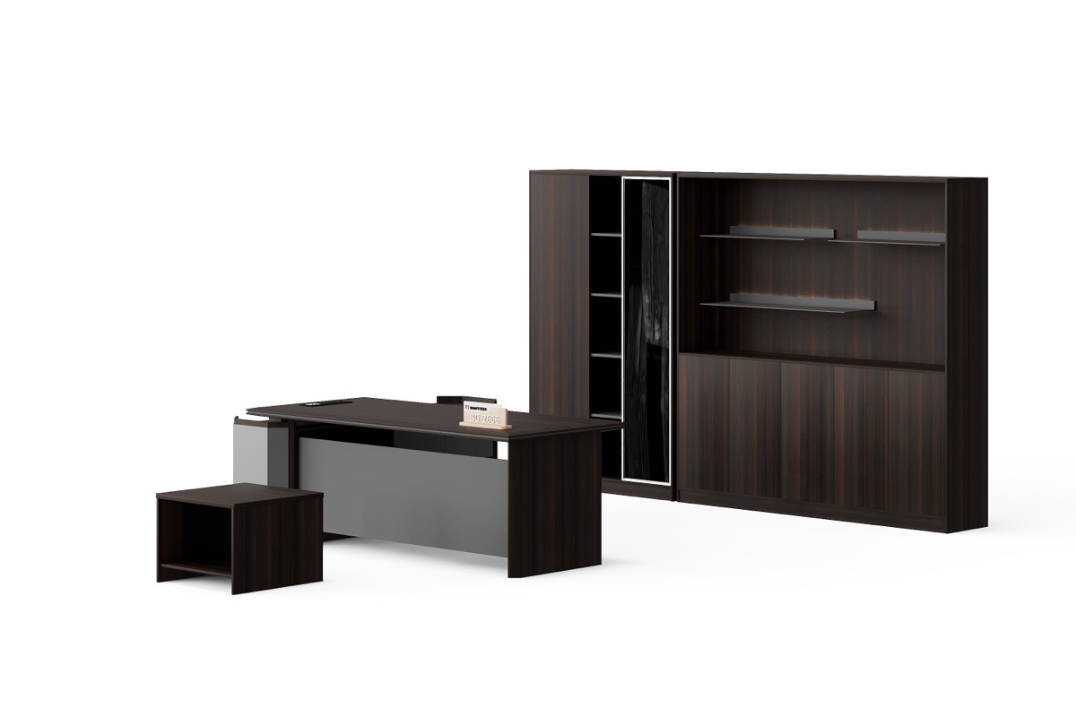 Meja Eksekutif L-Shape — BG-2606LA — Foshan China office furniture manufacturer