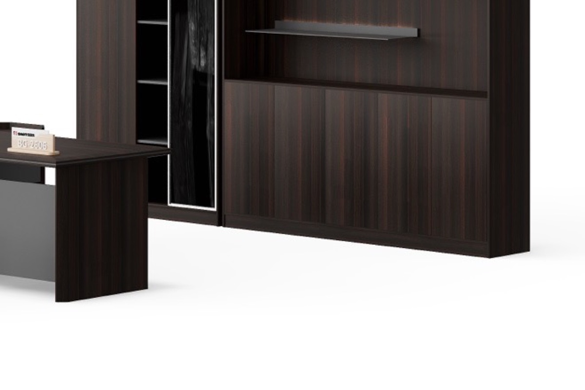 Meja Eksekutif L-Shape — detail fitur 2