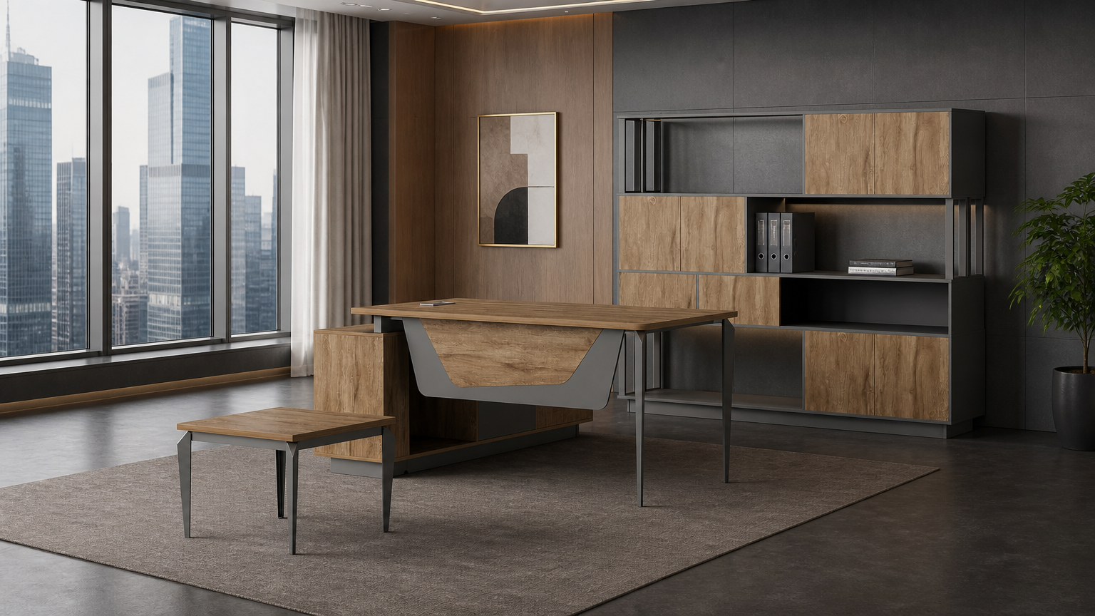 Executive Office Set — situasi kantor