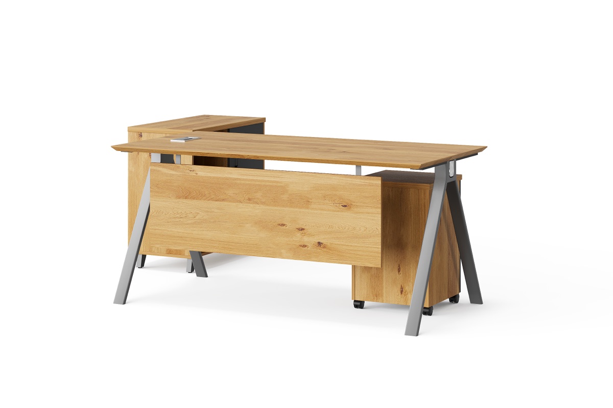 Meja Staf 1.2m/1.4m — detail fitur 2