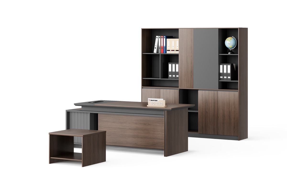 Meja Eksekutif L-Shape — detail fitur 2
