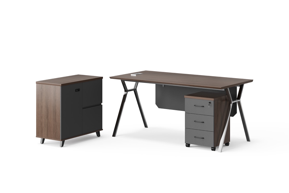 Meja Staf 1.2m/1.4m — detail fitur 2