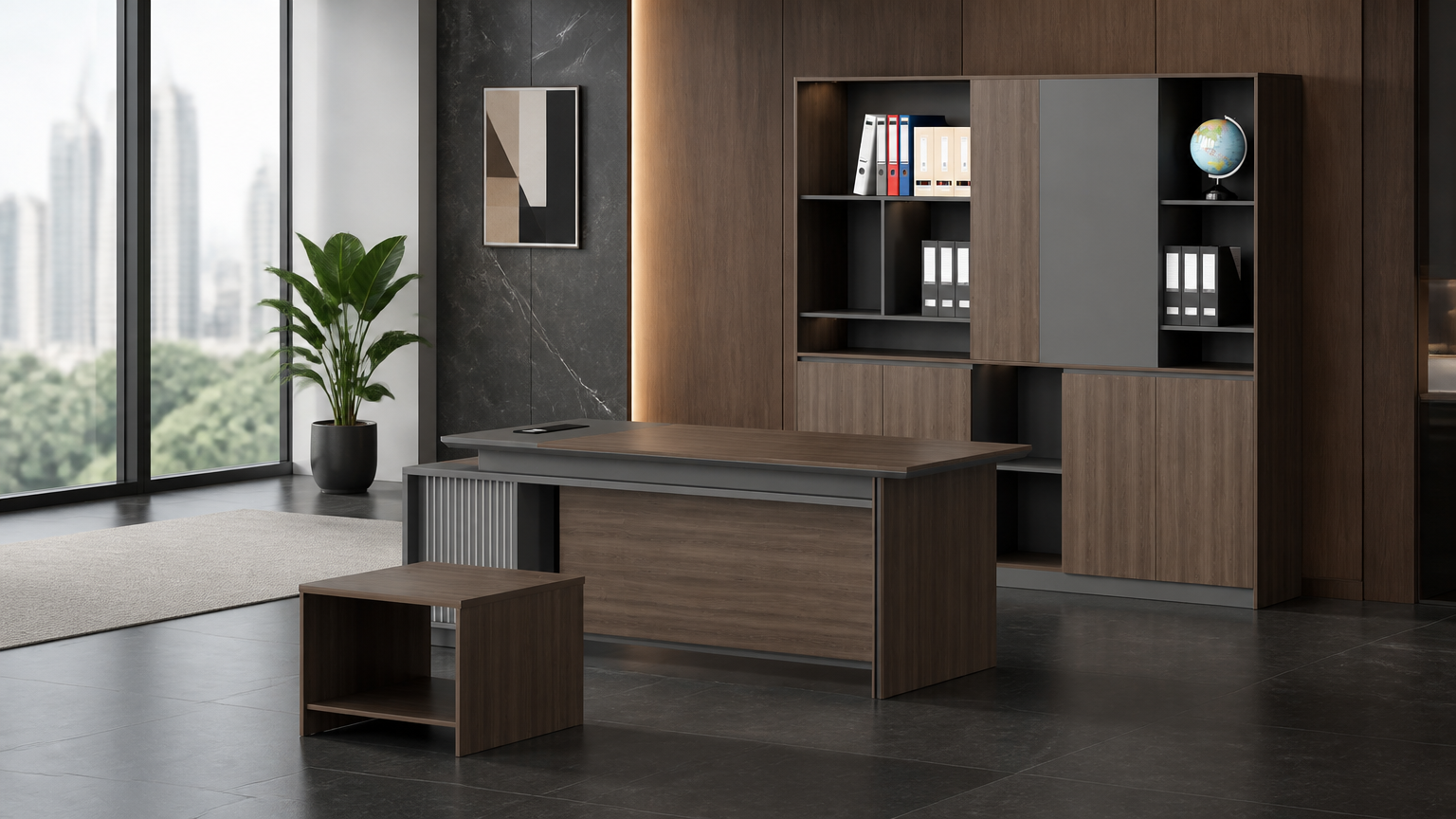 Manager Office Set — situasi kantor