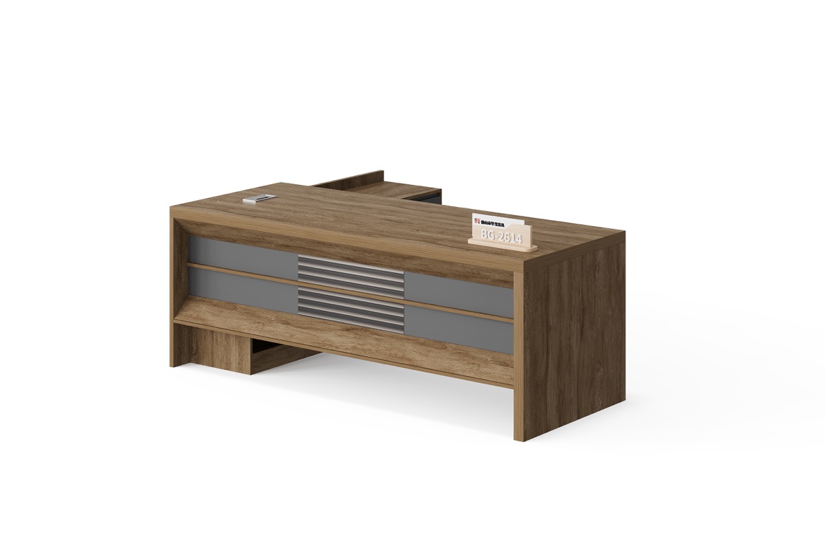 Meja Eksekutif L-Shape — detail fitur 2