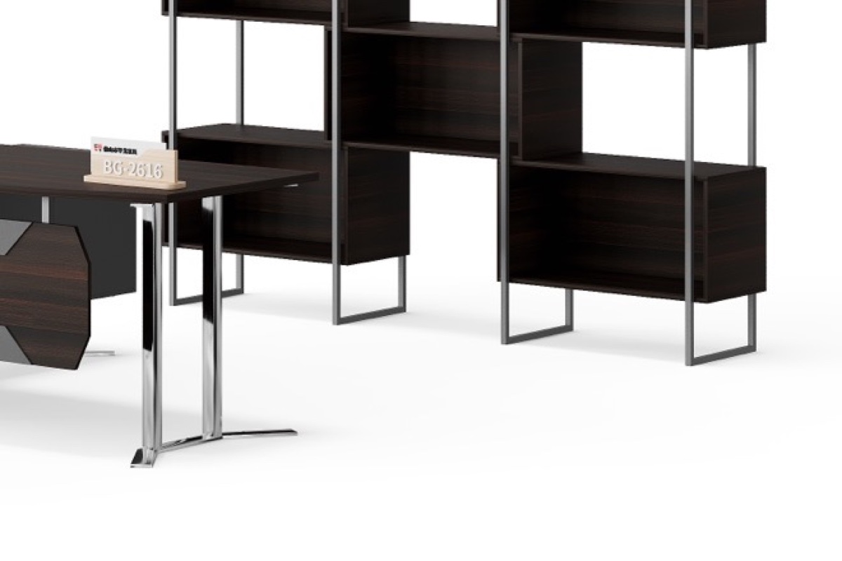 Meja Eksekutif L-Shape — detail fitur 2