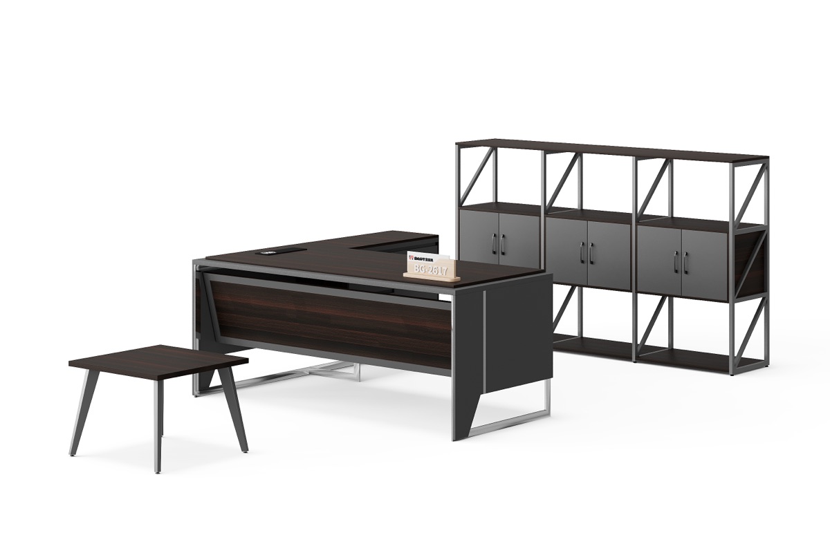 Meja Eksekutif L-Shape — BG-2617LA — Foshan China office furniture manufacturer