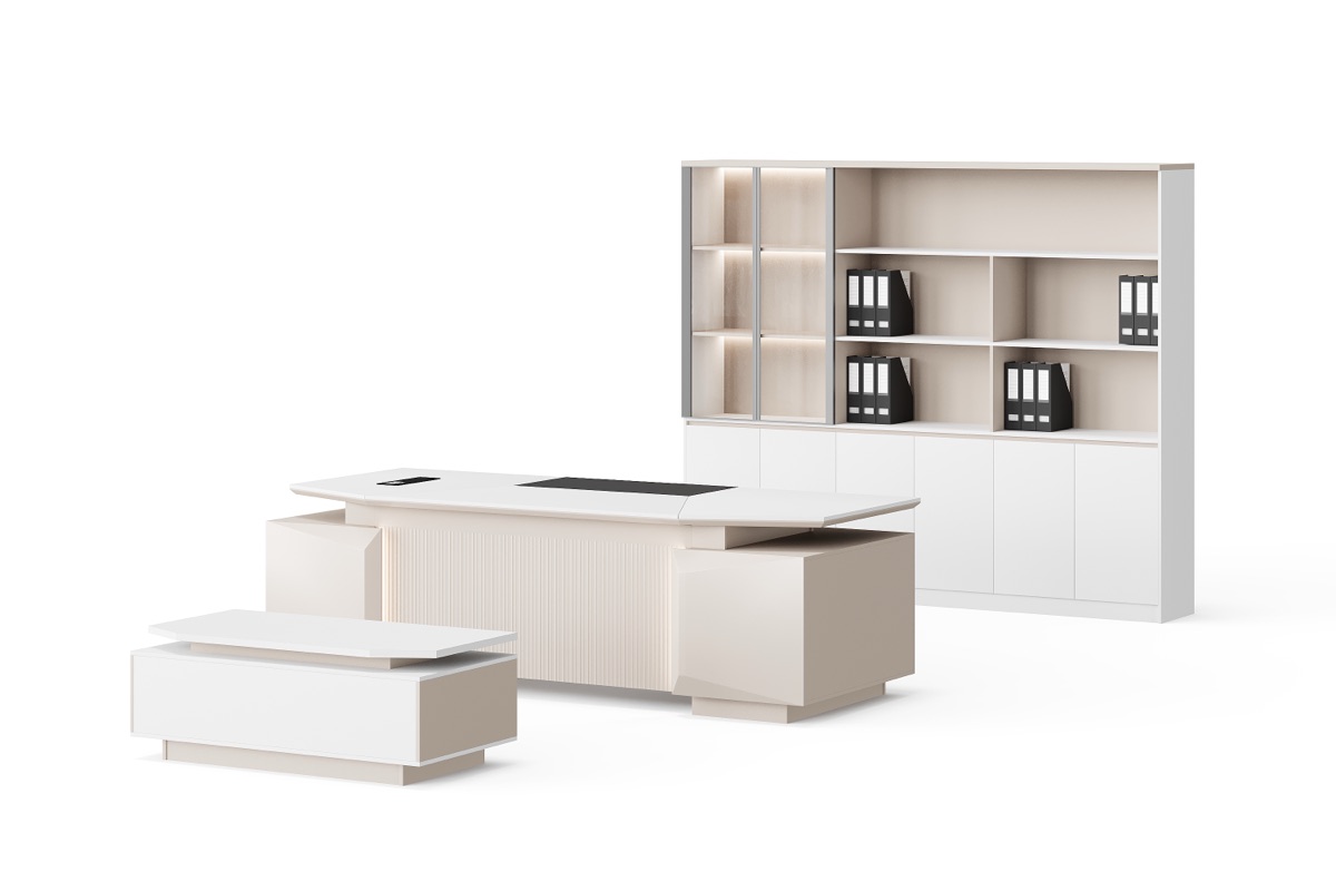 Executive Desk + Storage — detail fitur 2