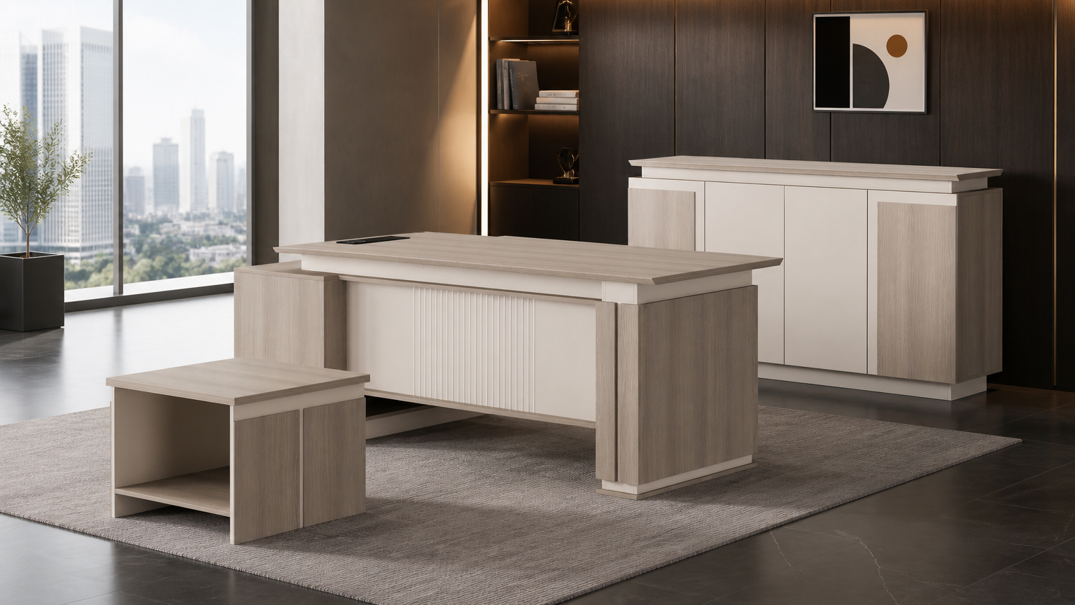 Manager Office Set — situasi kantor