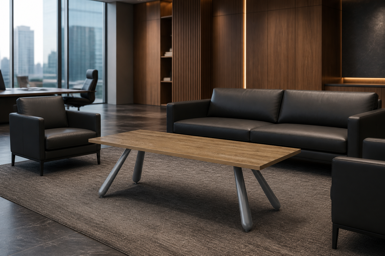 Office Coffee Table — office scene