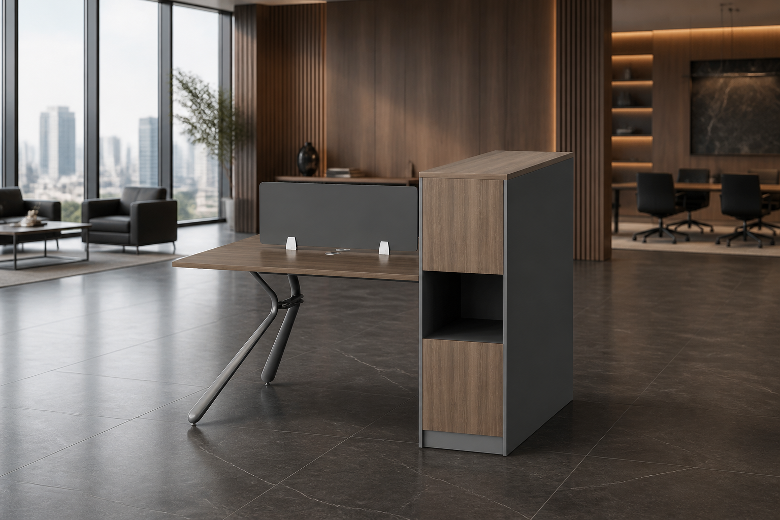 Executive Desk — situasi kantor