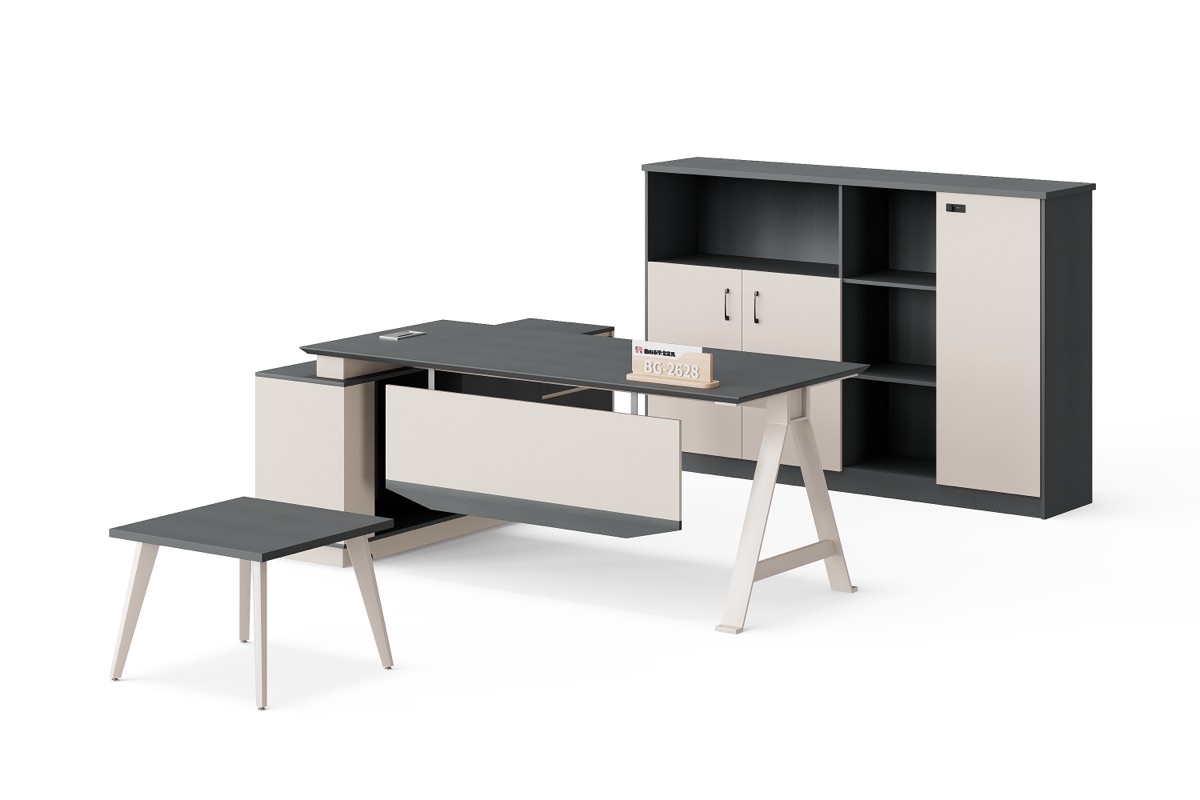 Meja Eksekutif L-Shape — detail fitur 2