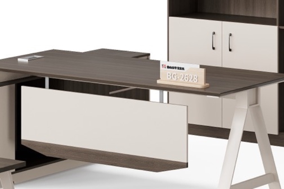Meja Eksekutif L-Shape — detail fitur 2