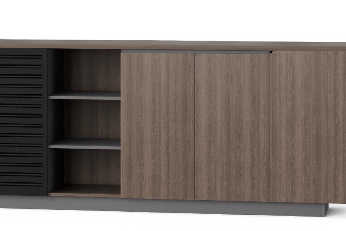 Kabinet Sisi Kantor G28 + Pintu & Laci — detail fitur 1