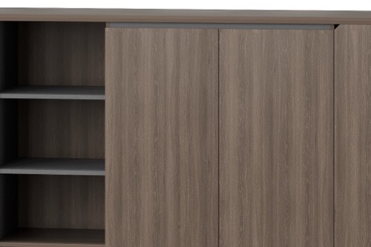 Kabinet Sisi Kantor G28 + Pintu & Laci — detail fitur 2