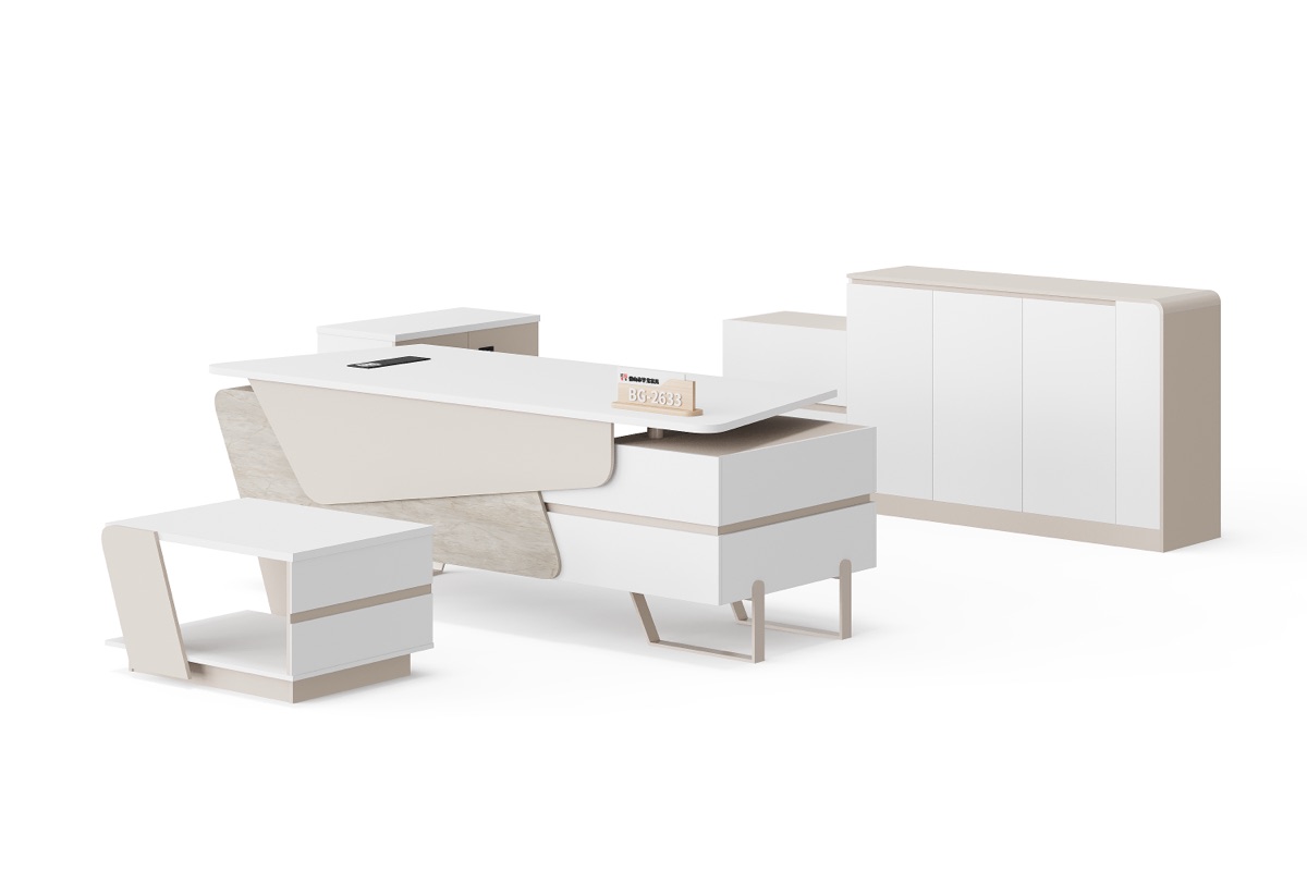 Meja Manajer + Kabinet — detail fitur 1