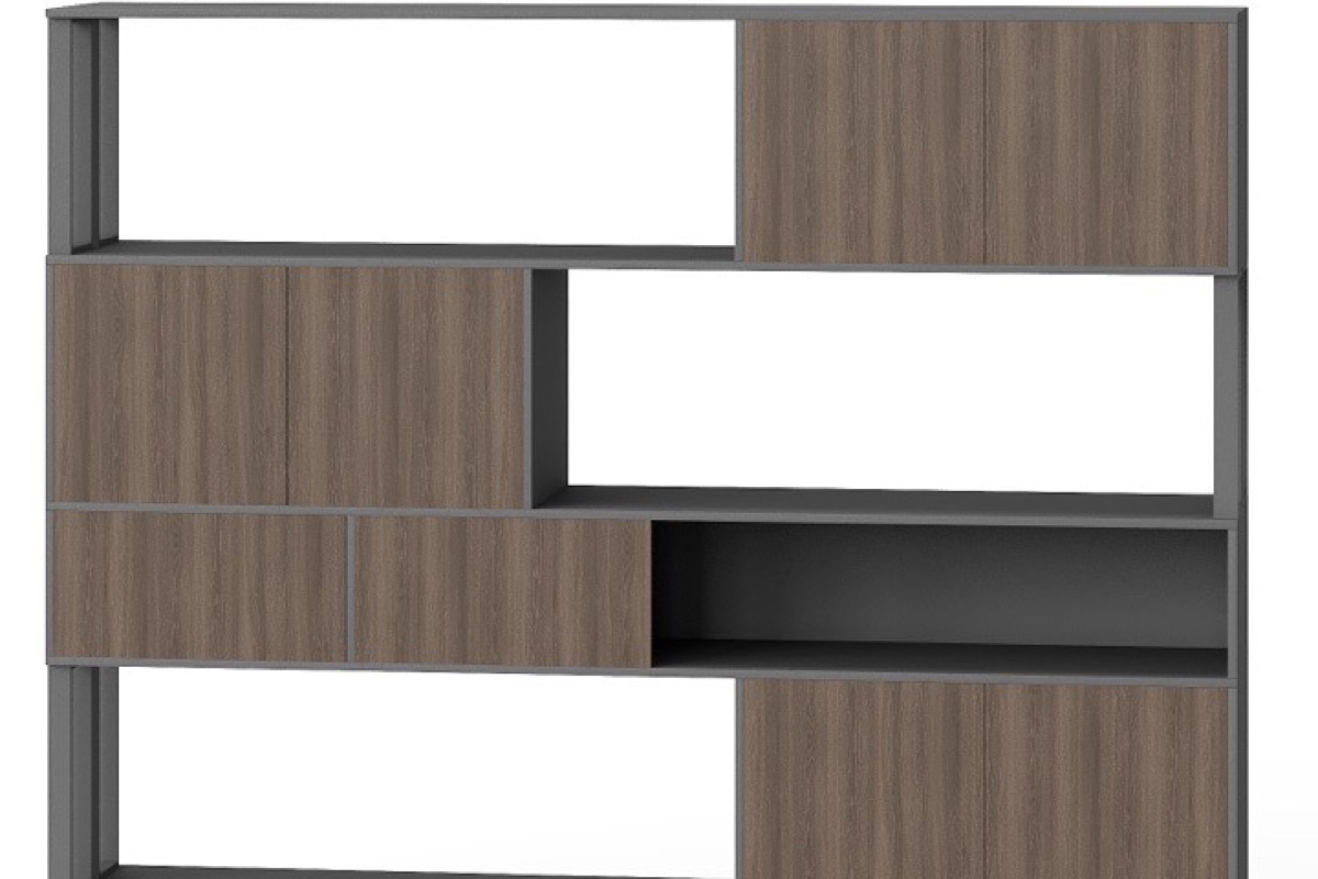 Kabinet Penyimpanan Modular G28 Asimetris — detail fitur 1