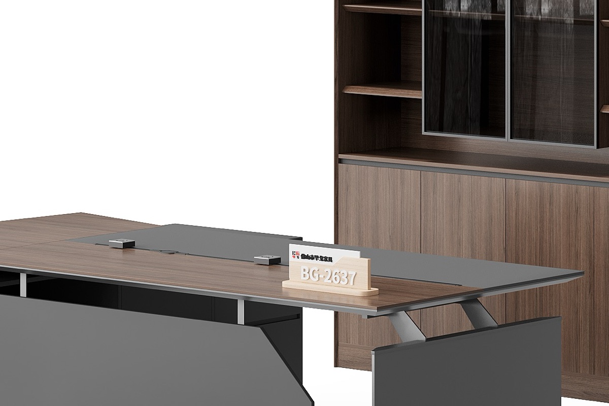 Meja Manajer L-Shape — detail fitur 2