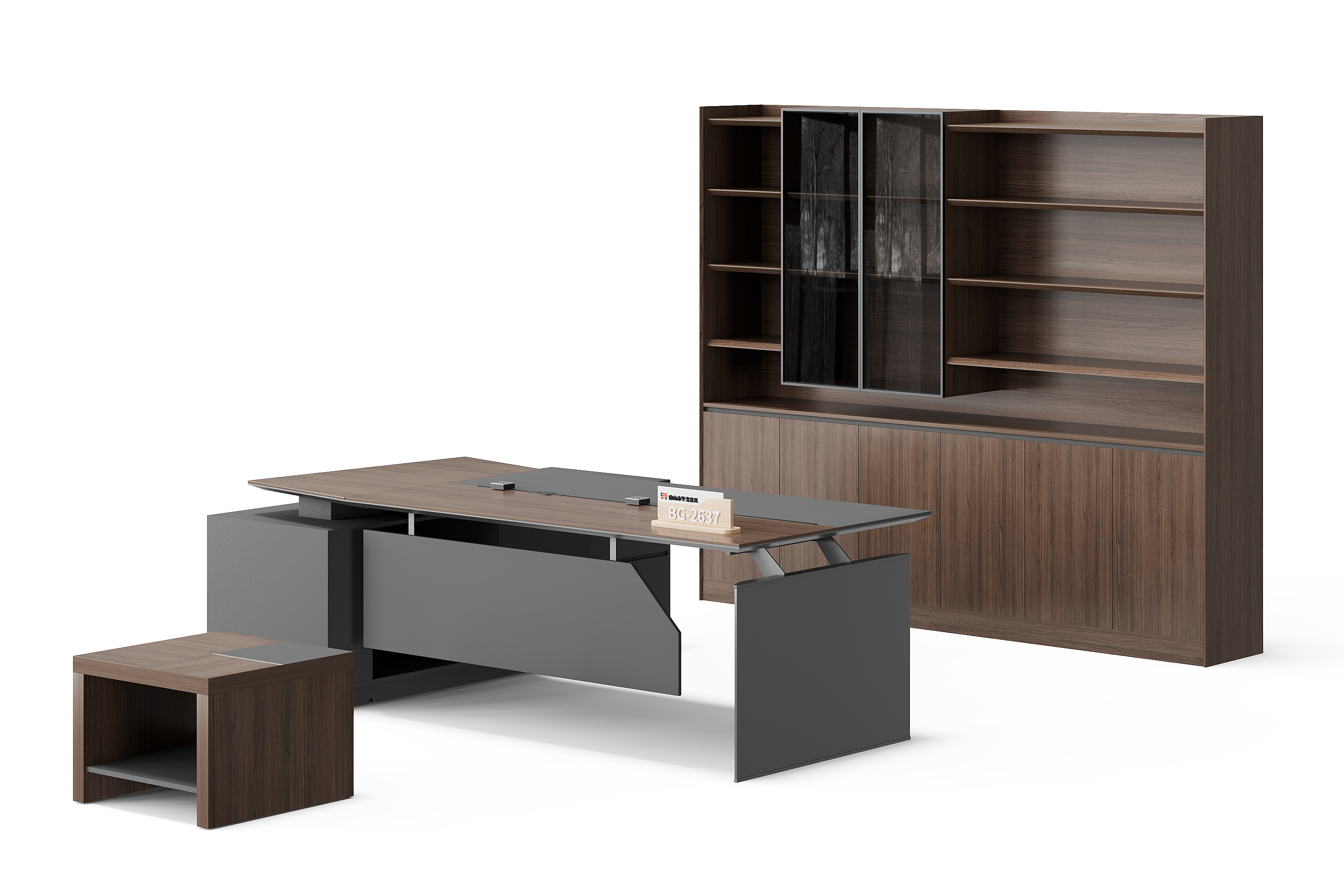 Meja Manajer L-Shape — BG-2637LA