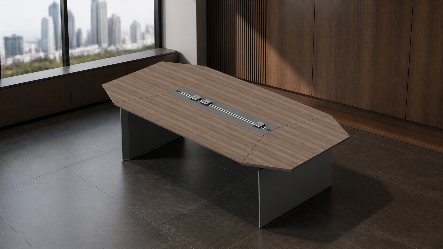 Meeting Table — situasi kantor