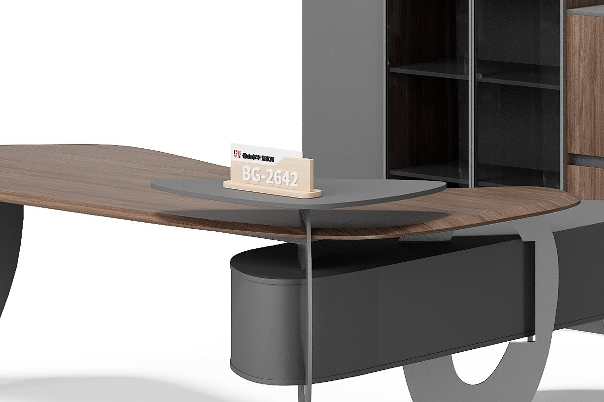 Meja Manajer L-Shape — detail fitur 2