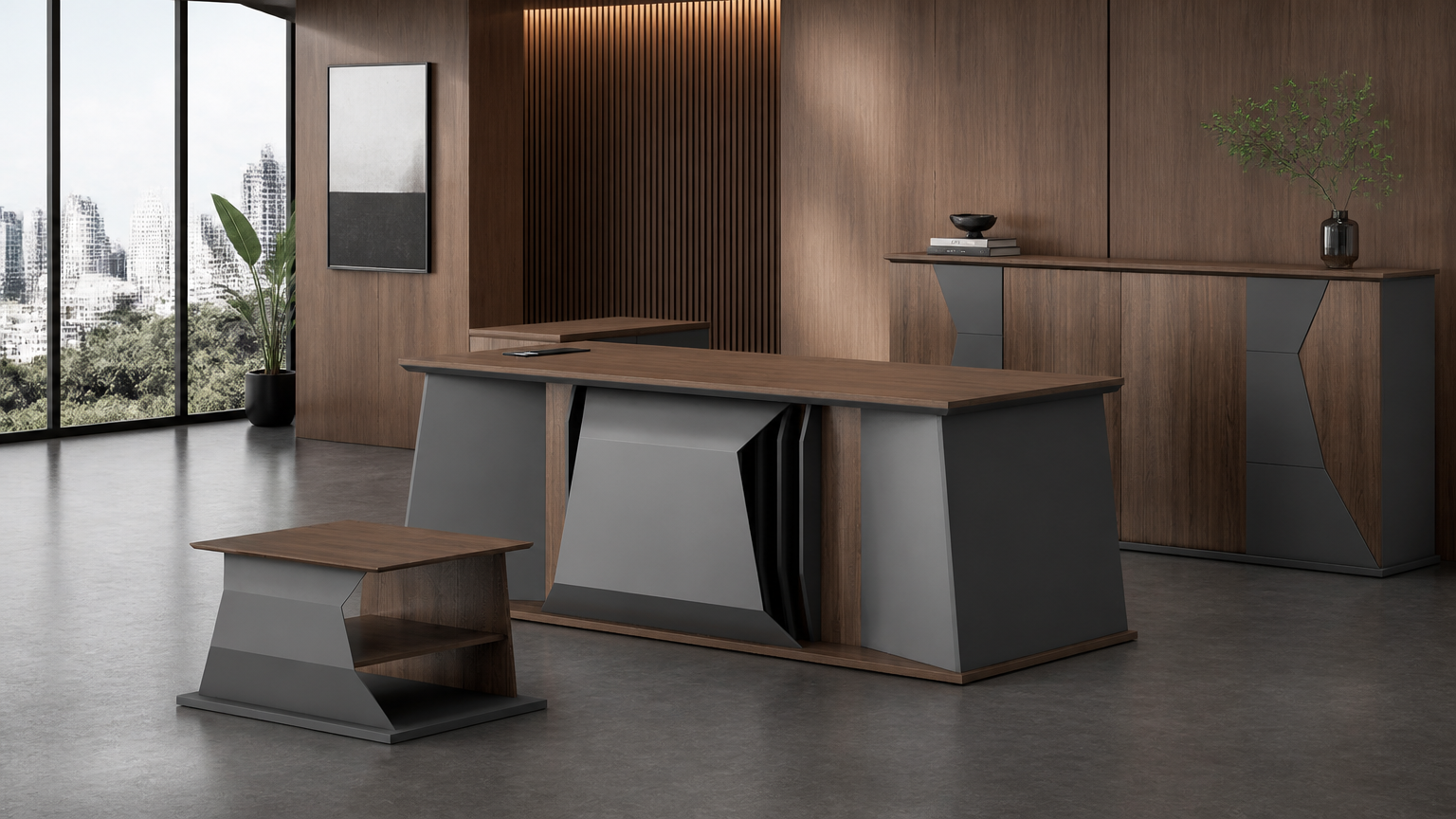 Executive Office Set — situasi kantor