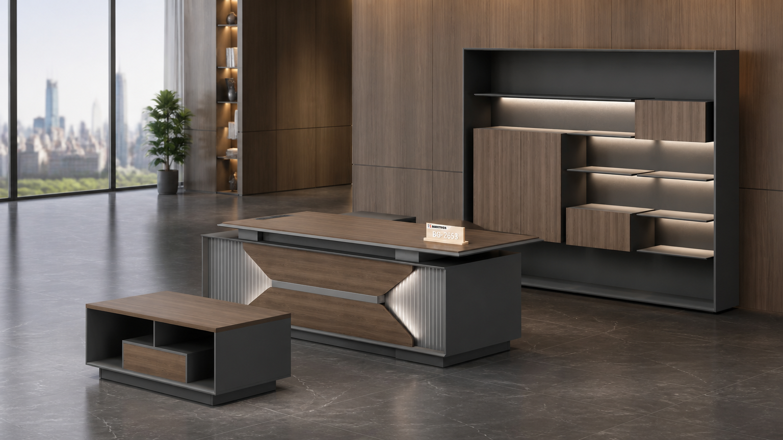Manager Office Set — situasi kantor