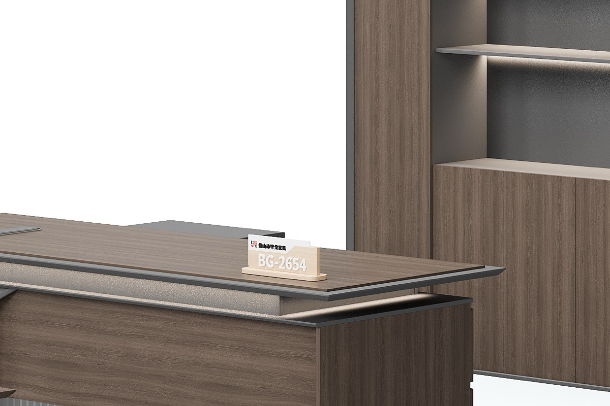 Meja Manajer L-Shape — detail fitur 2