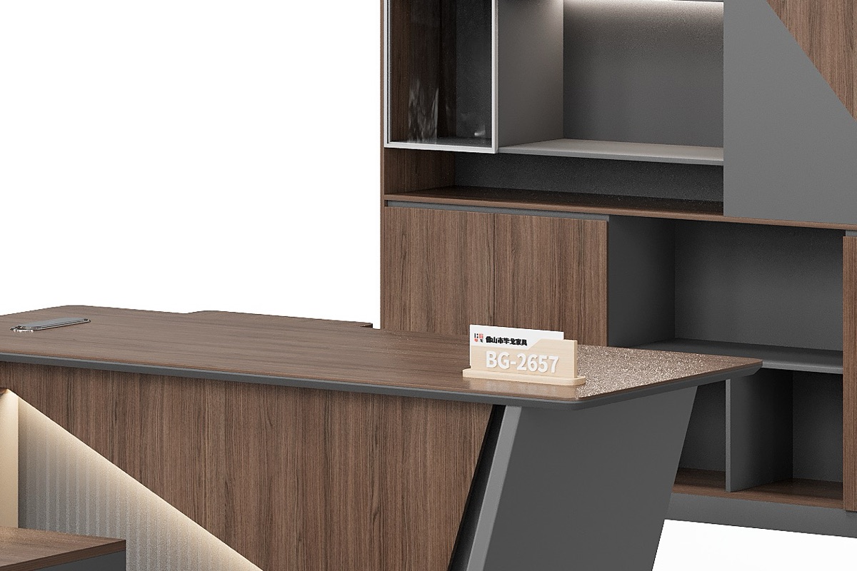 Meja Manajer L-Shape — detail fitur 2