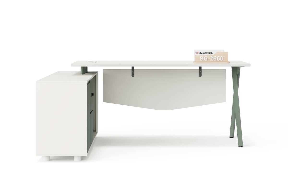 Meja Eksekutif L-Shape — detail fitur 5