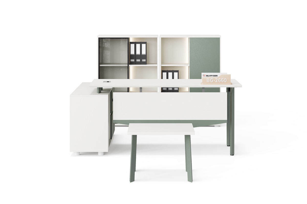 Meja Manajer L-Shape — detail fitur 2