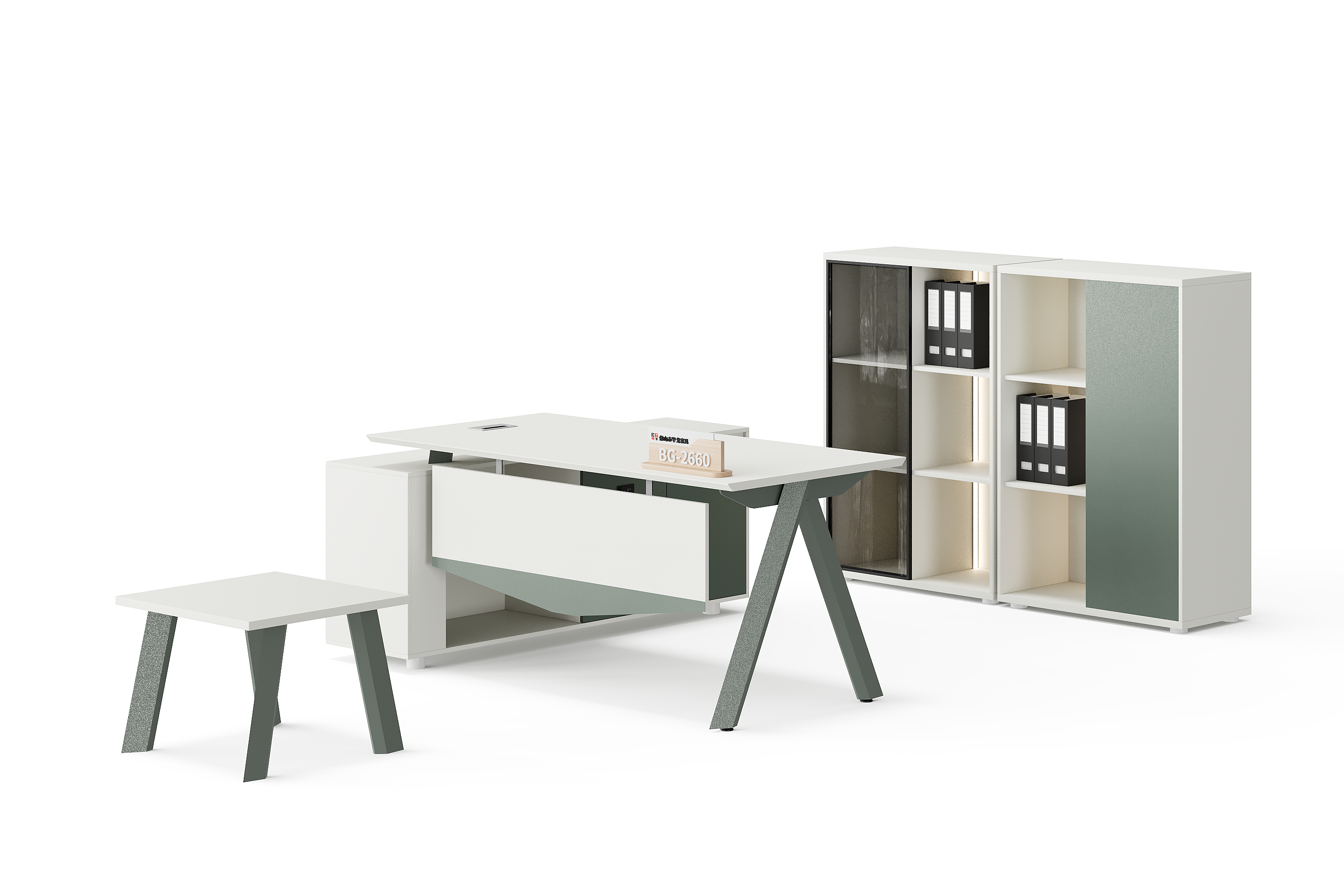 Meja Manajer L-Shape — BG-2660LA