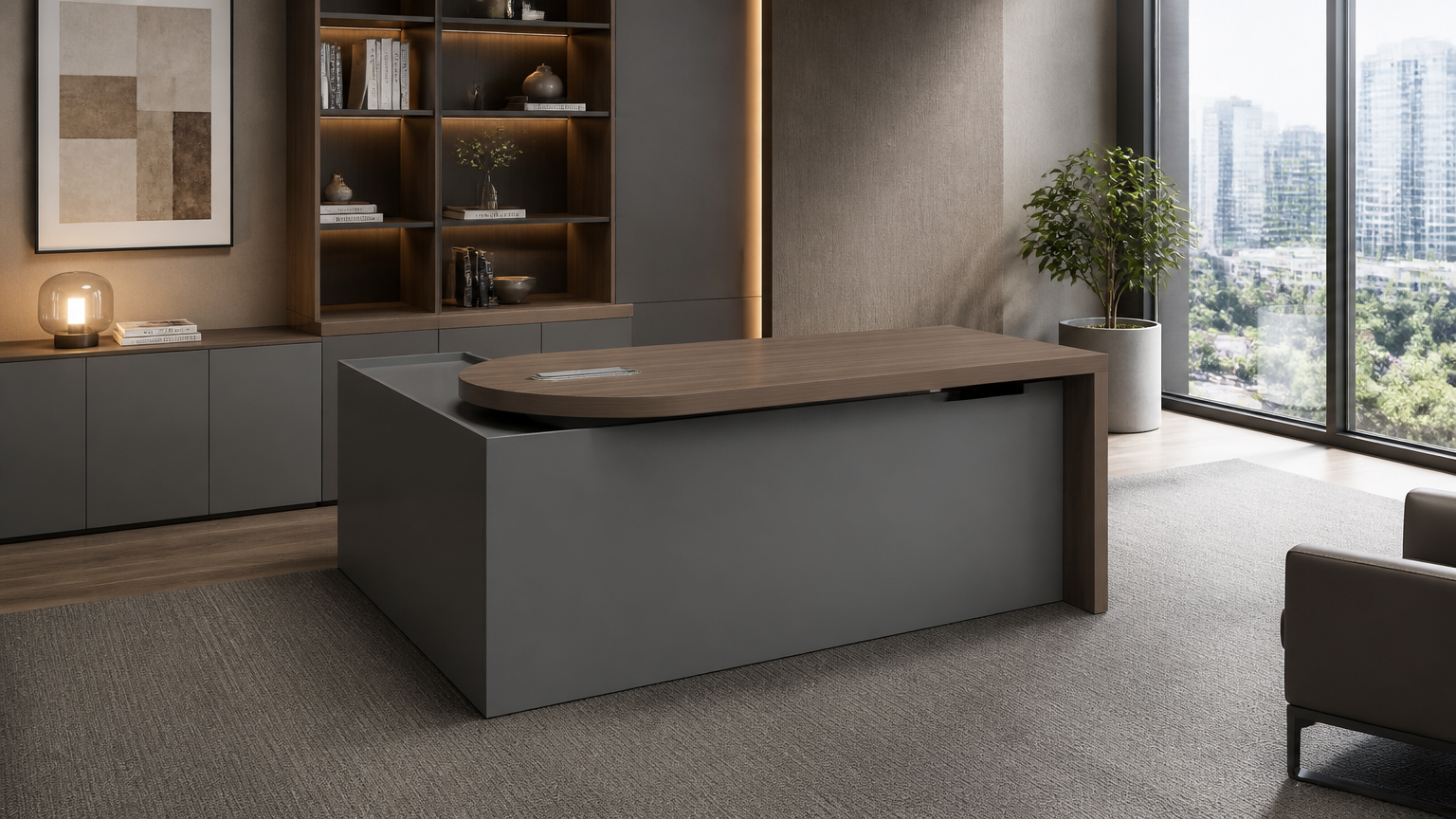Manager Office Set — situasi kantor