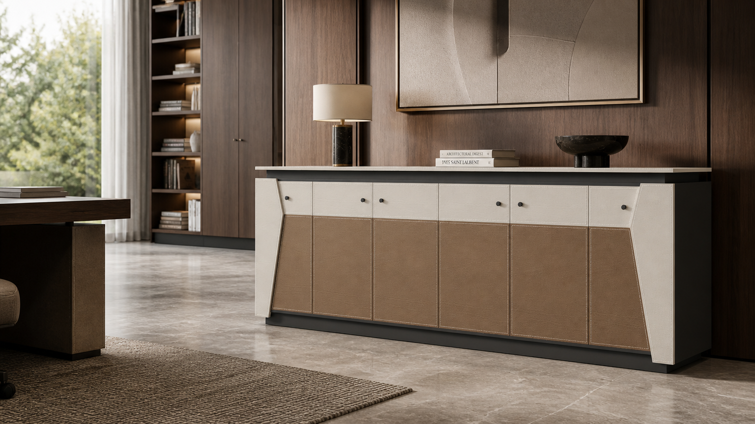 Executive Desk — situasi kantor