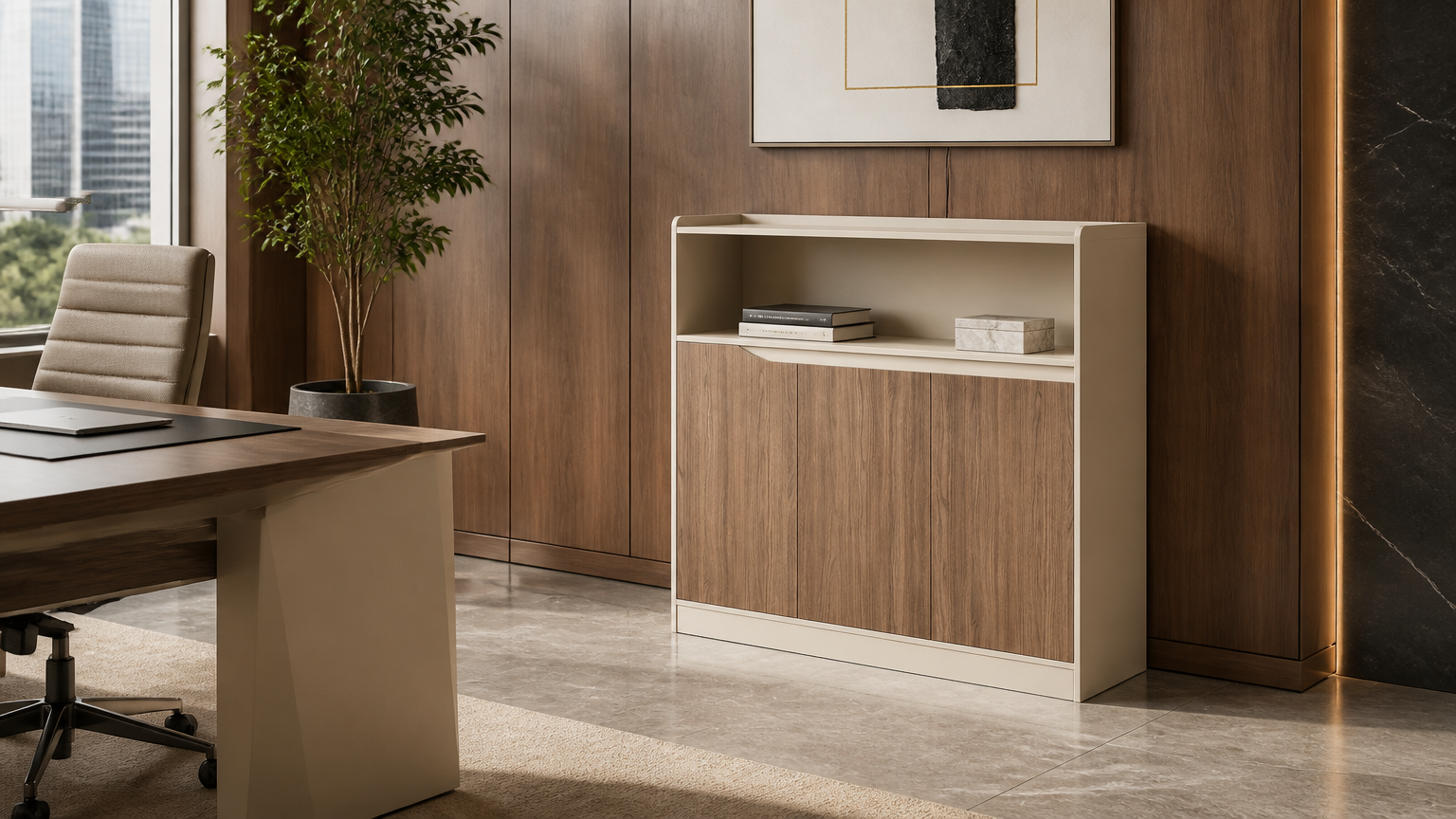 Kabinet Arsip Kantor — situasi kantor