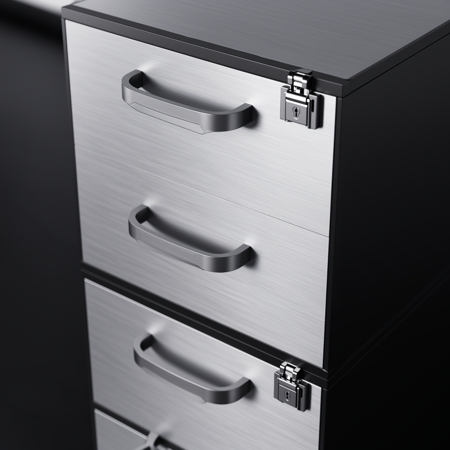 Kabinet Arsip 3 Pintu — detail fitur 1