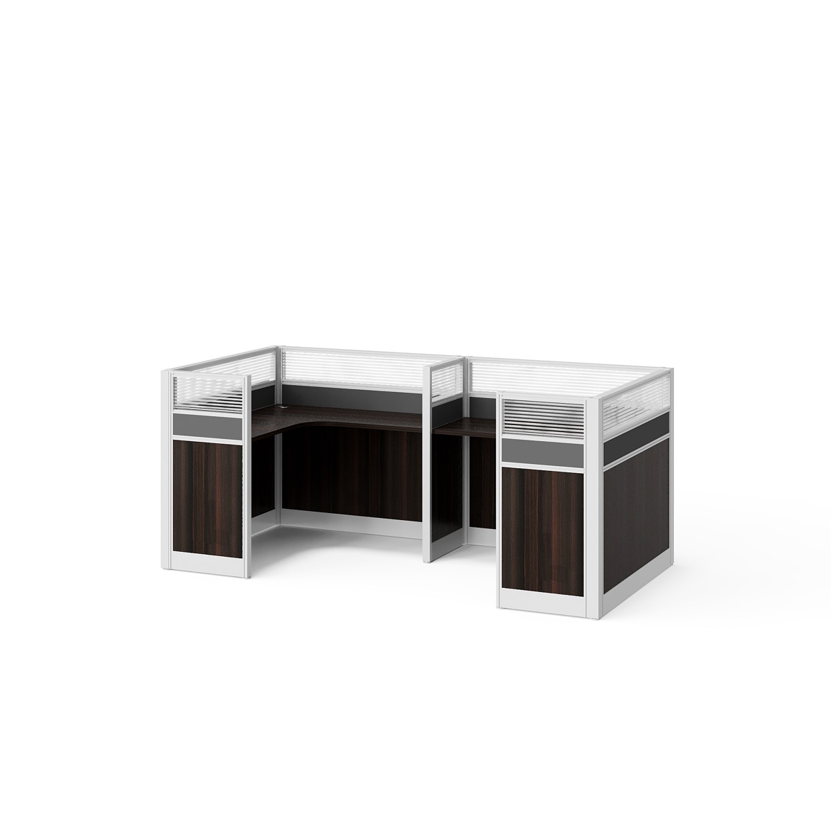 Meja Workstation Partisi — BG-T45D — Foshan China office furniture manufacturer