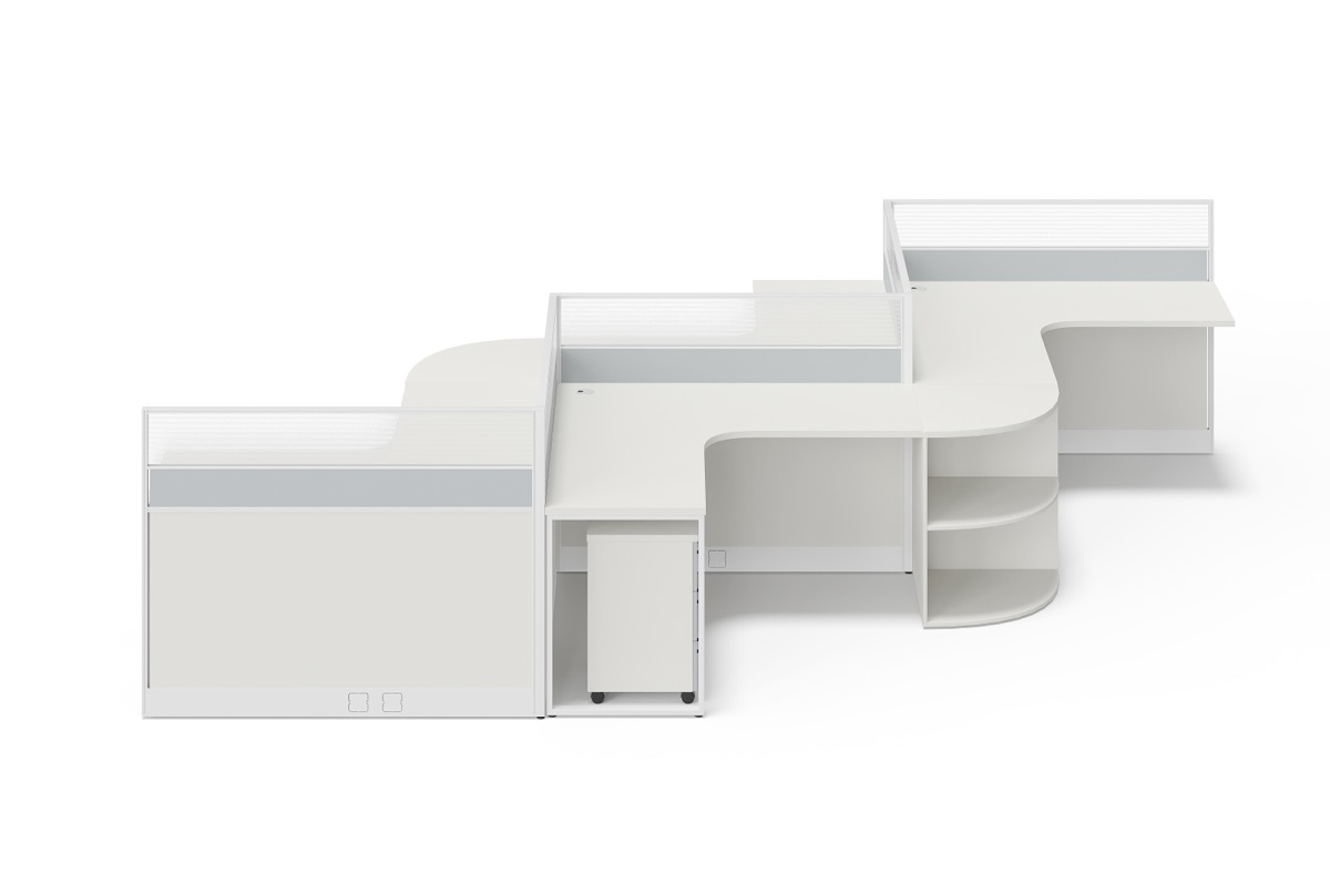 Meja Staf Kantor — BG-T60-G28 — Foshan China office furniture manufacturer