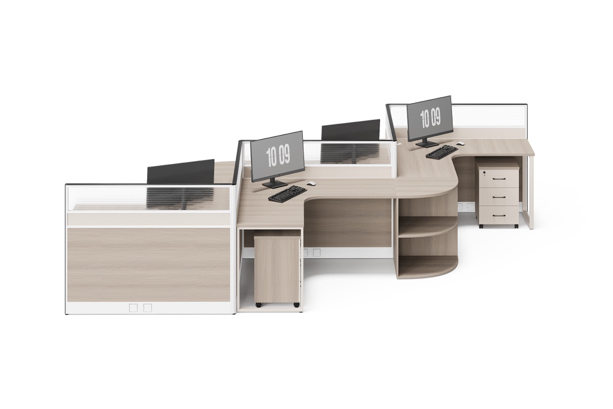 Meja Staf Modular — BG-T61-G28 — Foshan China office furniture manufacturer