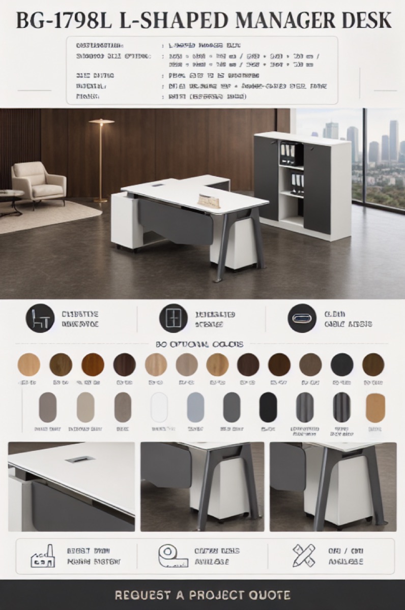 Manager Desk — office scene