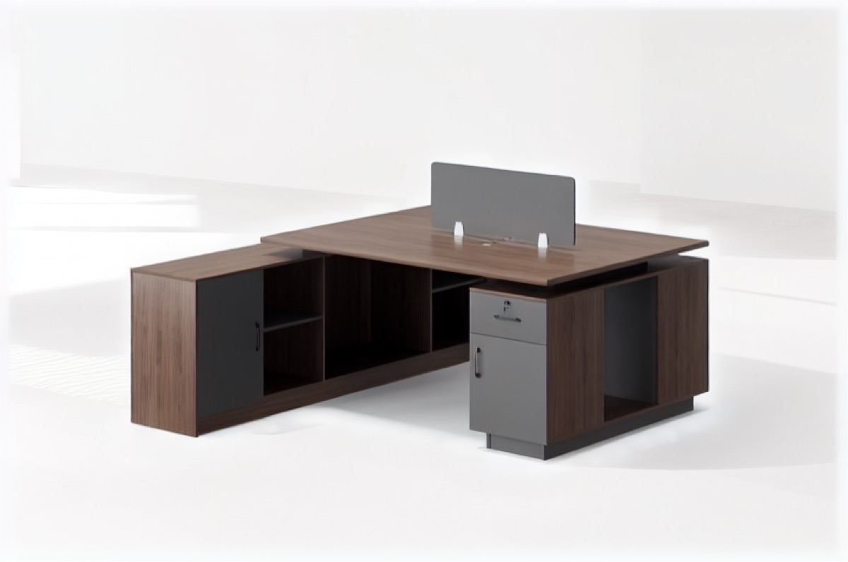 Workstation 2 Orang — situasi kantor