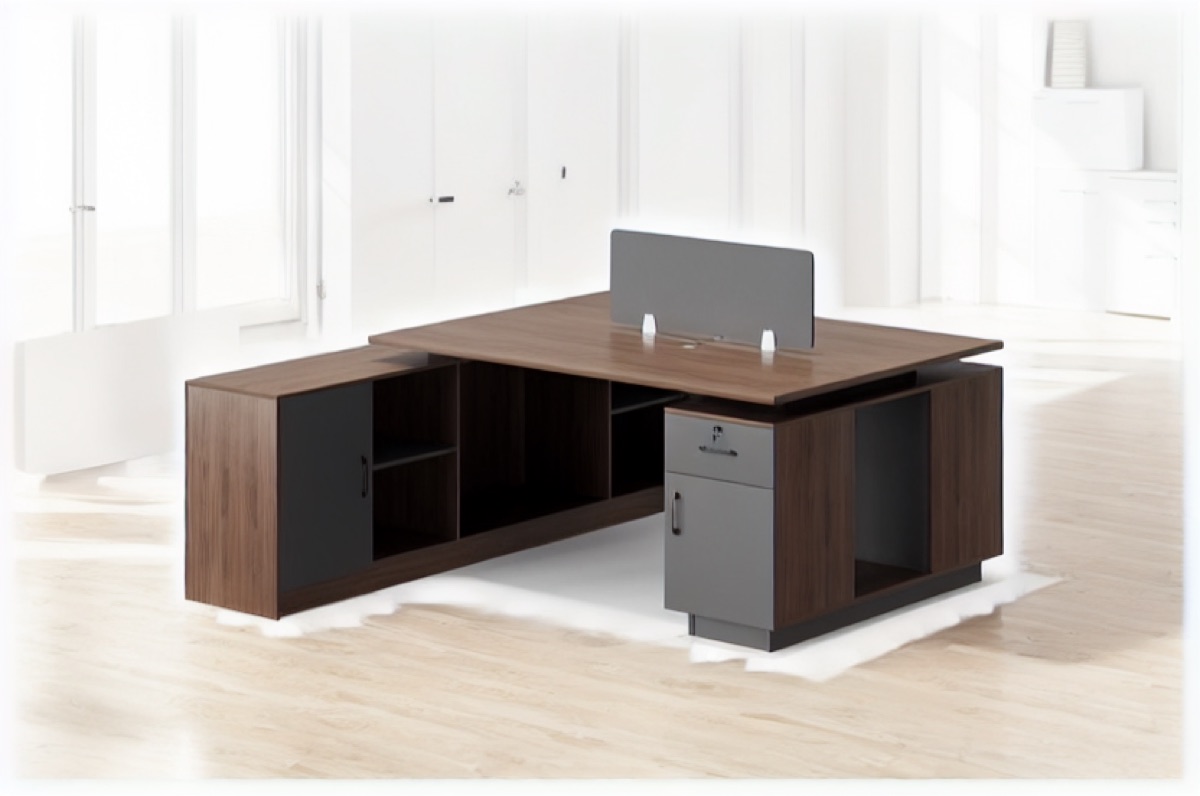 Workstation 2 Orang — situasi kantor